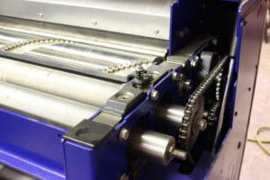 Chain Drive Feed Rollers