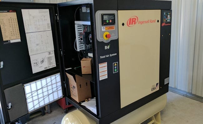 Ingersoll Rand Rotary Compressor Installation Featured Image