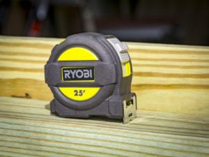 25' Ryobi Tape Measure