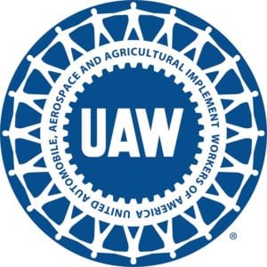 UAW Logo GM Cuts Jobs
