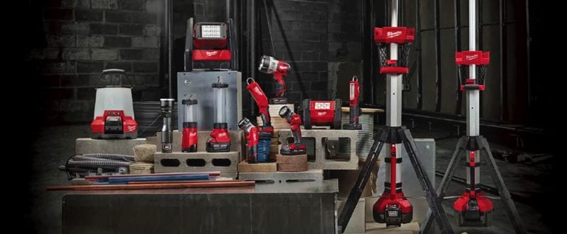 Milwaukee Tools High Output LED Lighting – Four New Innovative Solutions