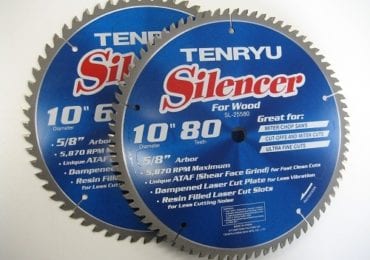 Tenryu Silencer Series Coated Wood Blades