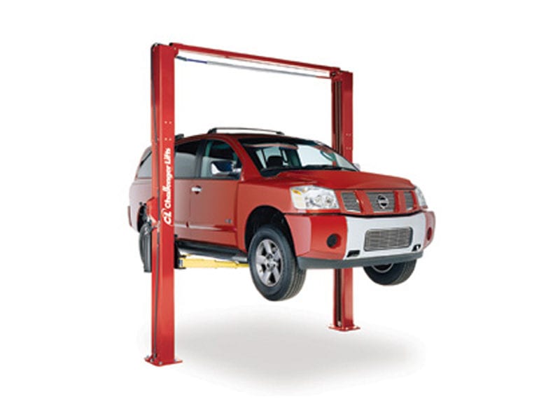 Challenger E10 Two Post Vehicle Lift application