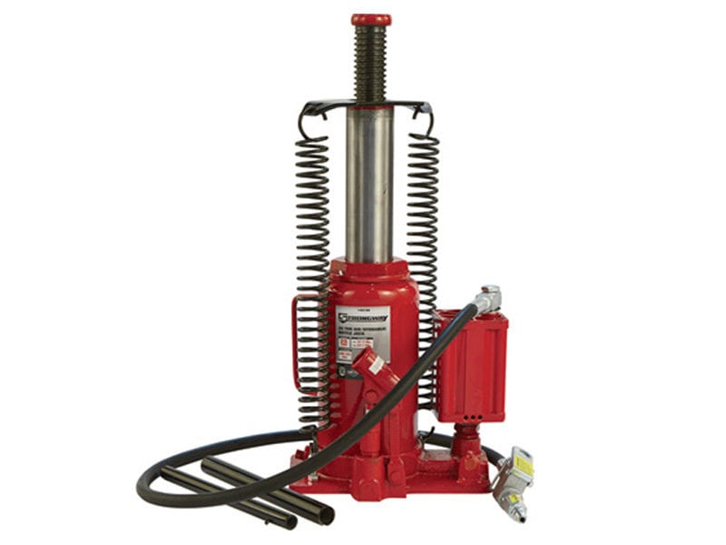 Strongway Air Hydraulic 20 Ton Bottle Jack - Shop Tool Reviews