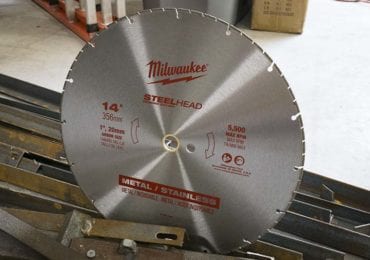 Milwaukee 14-Inch Steelhead Diamond Cut Off Saw Blade