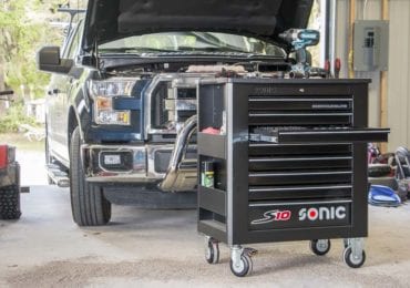 Sonic Tools S10 tool box truck