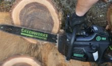Greenworks Commercial 82V Cordless Chainsaw Review Video