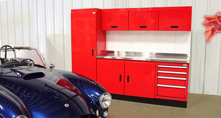 Moduline Select Series Modular Aluminum Cabinets are an economical way to store and organize tools around the shop in just about any configuration!