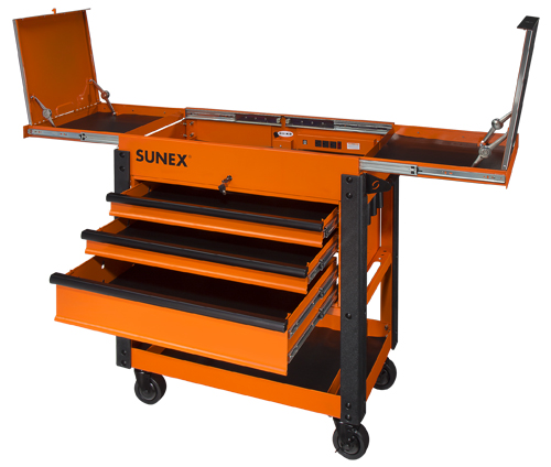 Sunex 8035XTOR 3-Drawer Service Cart