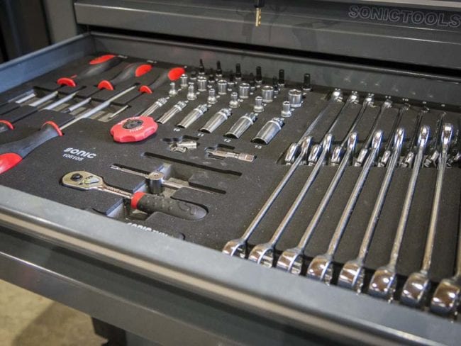 Sonic Tools S9 tool drawer