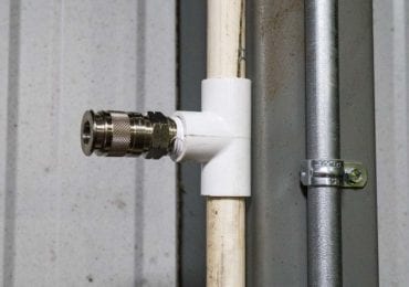 PVC Piping with Compressed Air FI