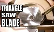 Triangular Saw Blade Video