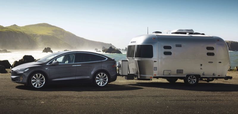 Tesla Model X Towing How Towing Affects Range Shop Tool