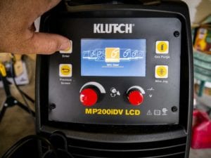 Kutch MP200iDV Welder Process