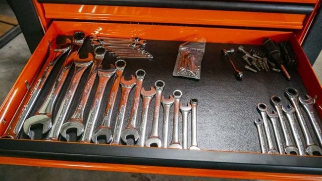 Husky Mechanics Tool Set Wrenches