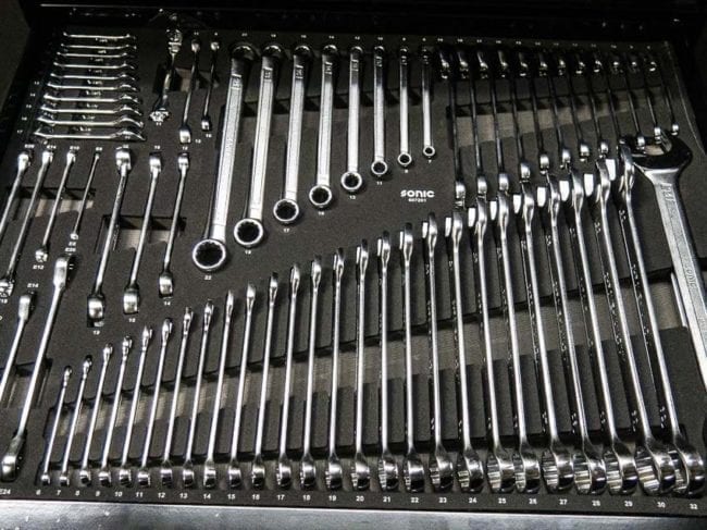 Sonic Tools Wrenches Drawer
