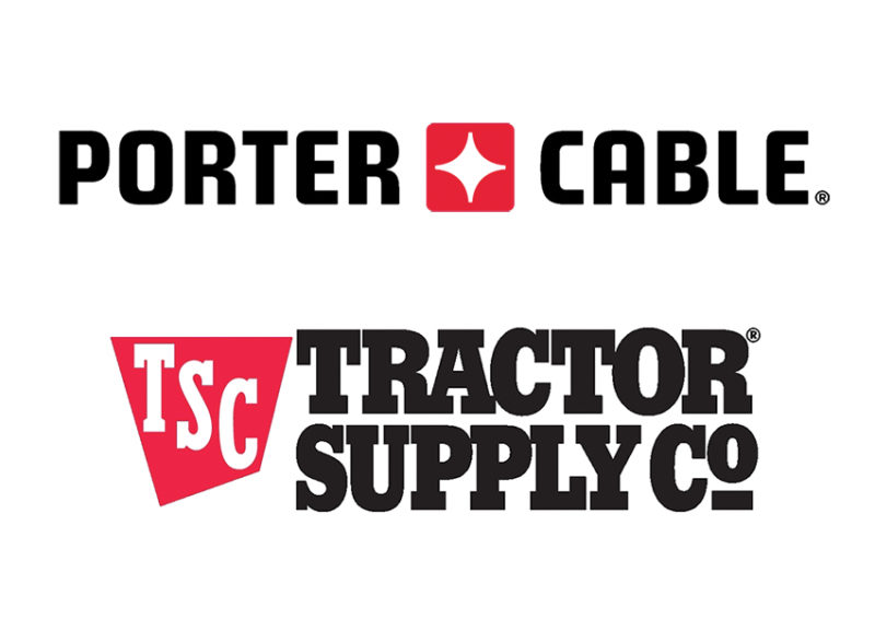 Porter Cable and Tractor Supply